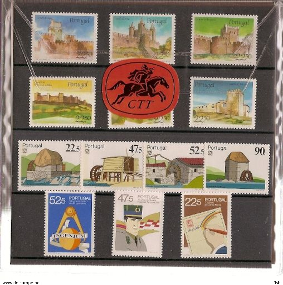 Portugal ** & Portugal And Portfolio All In Stamps  1986 (6866) - Book Of The Year