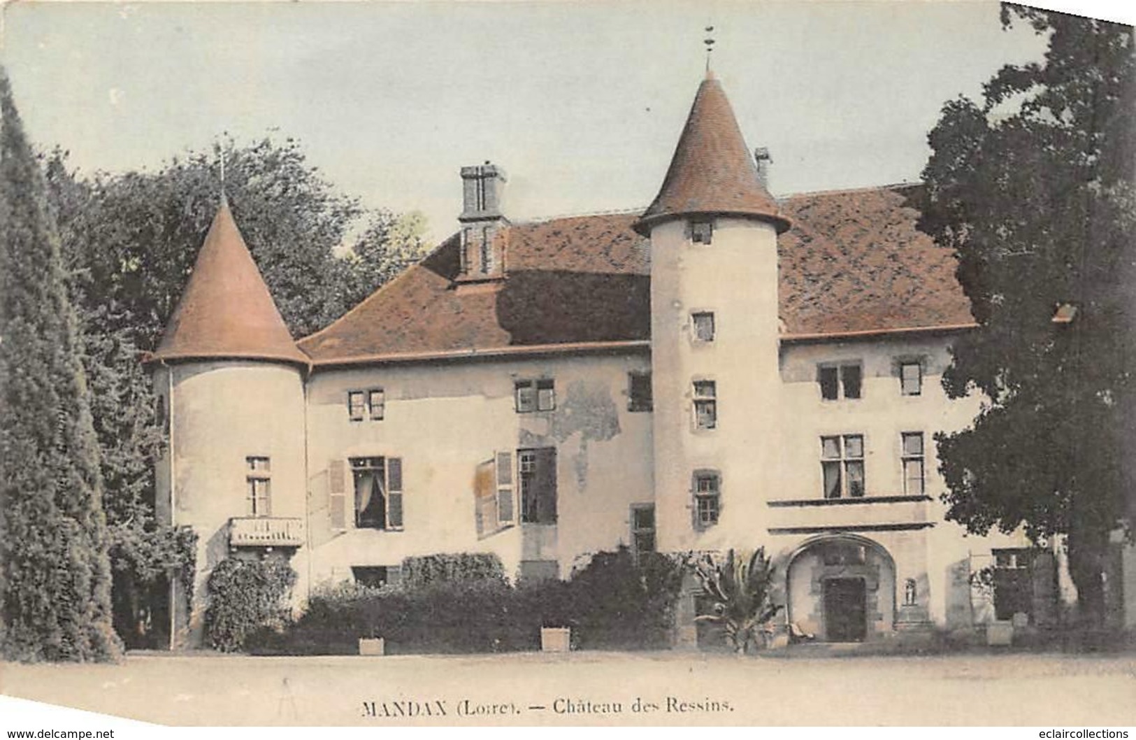 Mandan         42           Château Des Ressins     (voir Scan) - Sonstige & Ohne Zuordnung