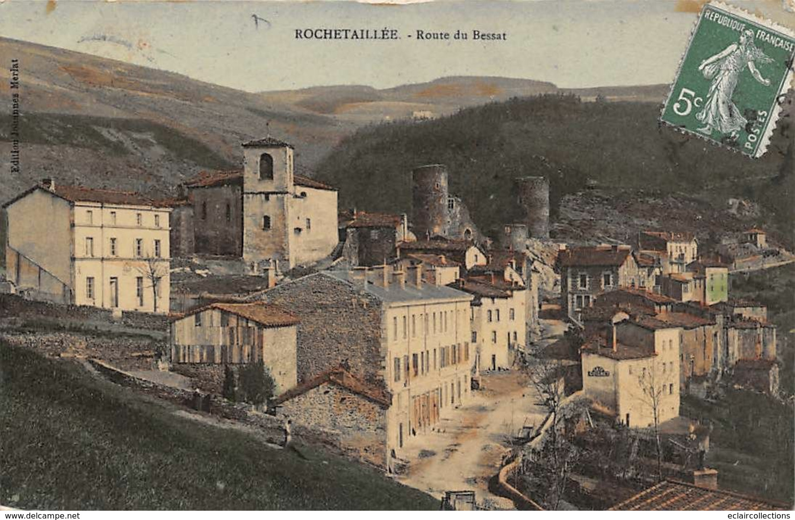 Rochetaillée       42         Route Du Bessat     (voir Scan) - Rochetaillee