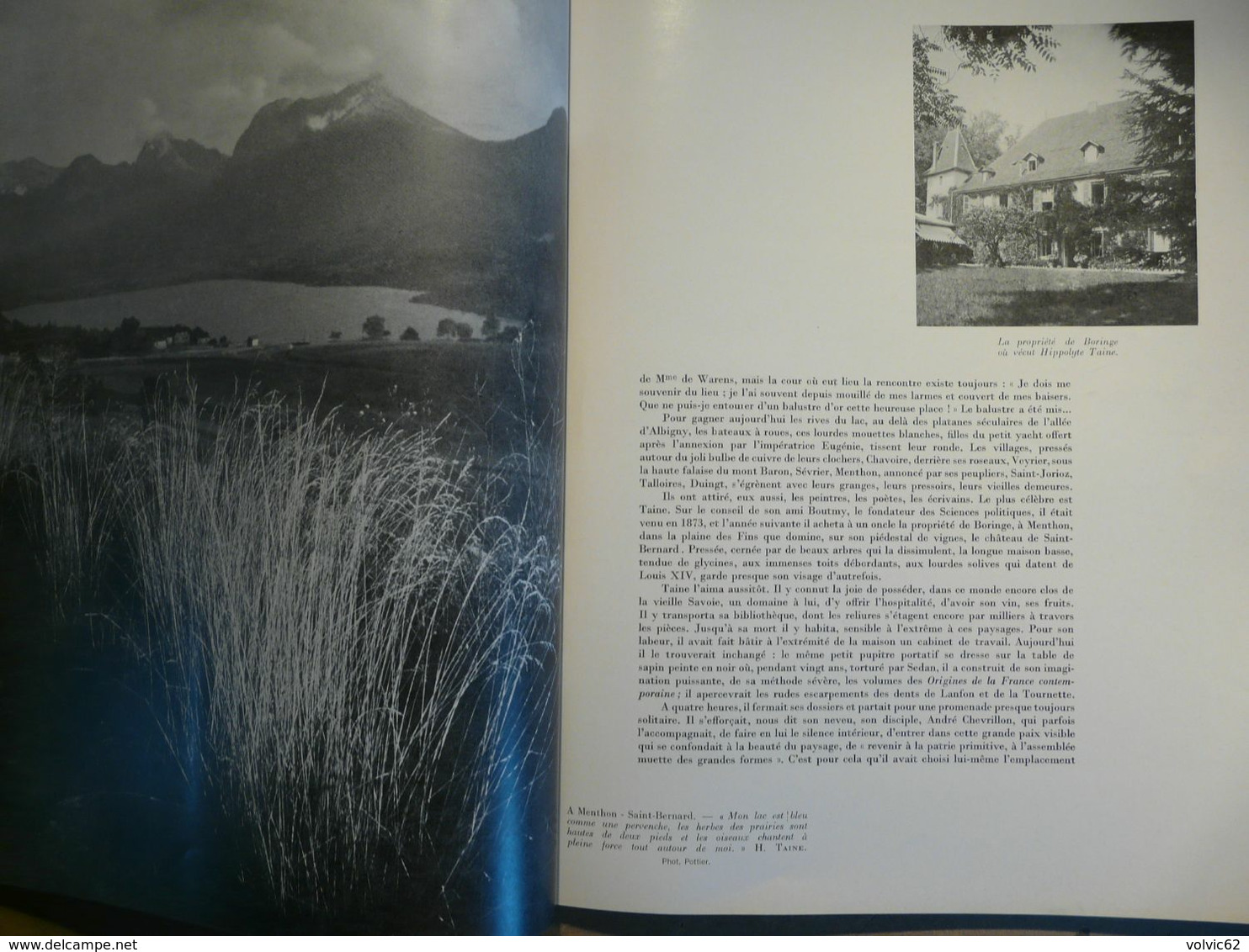 Plaisir De France 1951 Annecy Chateau Chillon  Coppet Ripaille Thonon Vongy Nernier Thuyset Larringes Evian Tourronde - Maison & Décoration