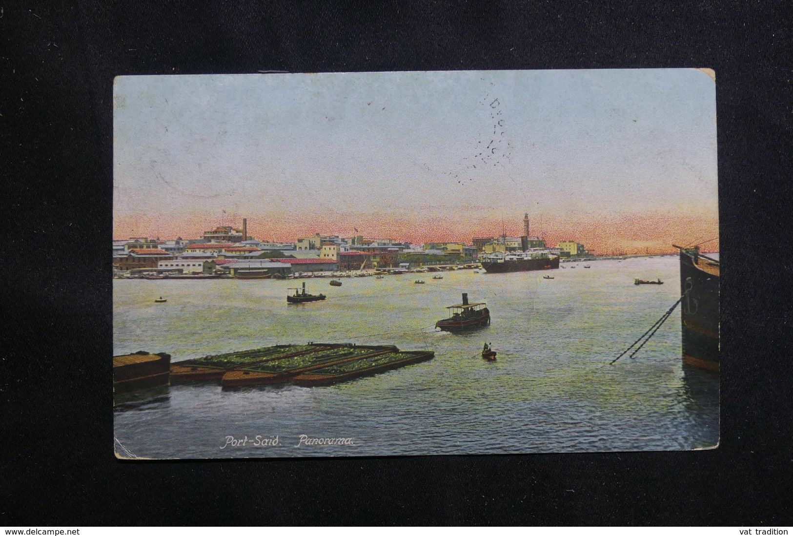 PORT SAÏD - Affranchissement Type Mouchon Sur Carte Postale En 1909 Pour La France - L 65946 - Storia Postale