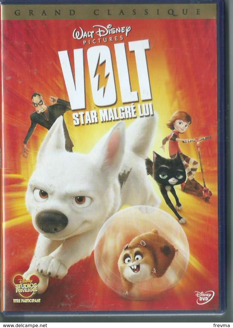 Dvd Volt Star Malgre Lui - Dibujos Animados