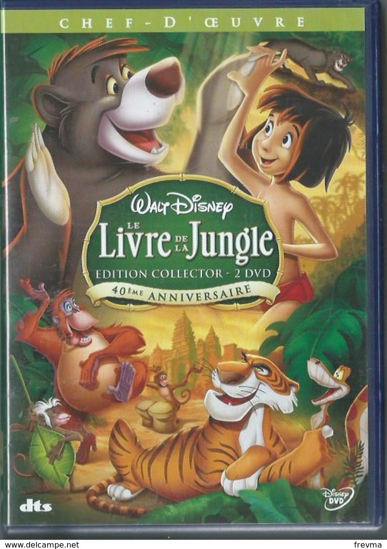 Coffret Dvd Le Livre De La Jungle - Cartoons