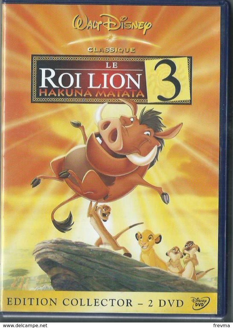 Coffret Dvd Le Roi Lion 3 - Cartoni Animati