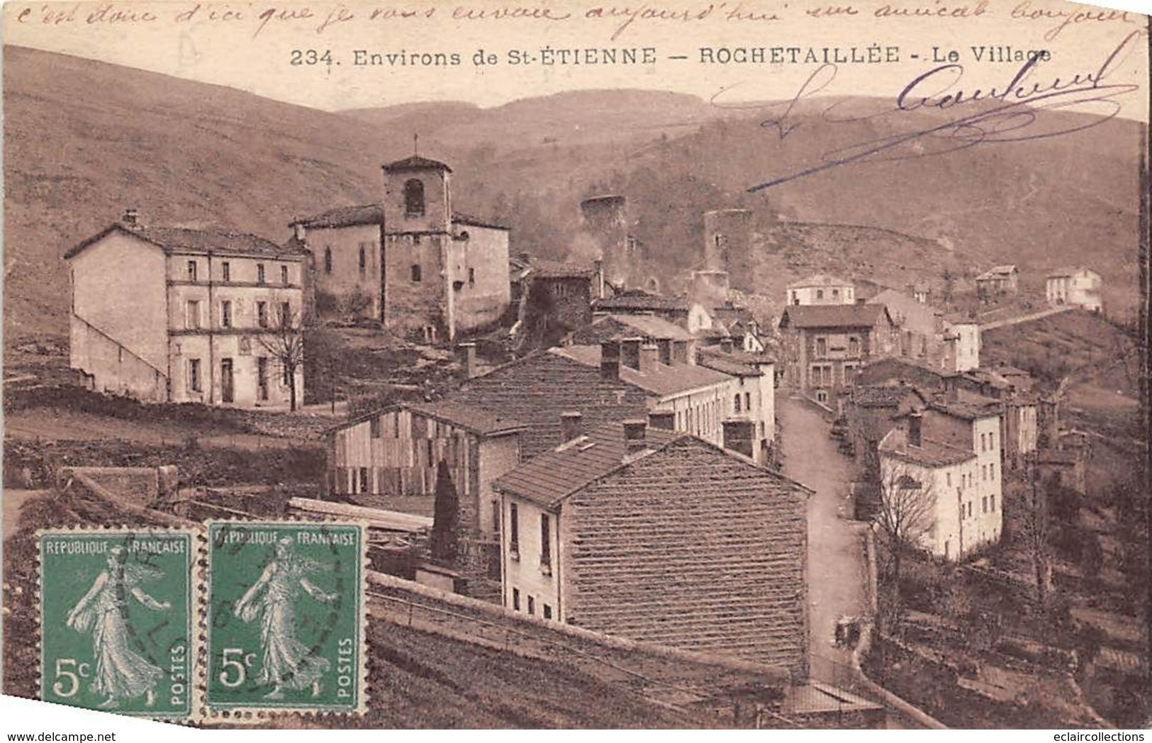 Rochetaillée       42         Le Village   1    (voir Scan) - Rochetaillee