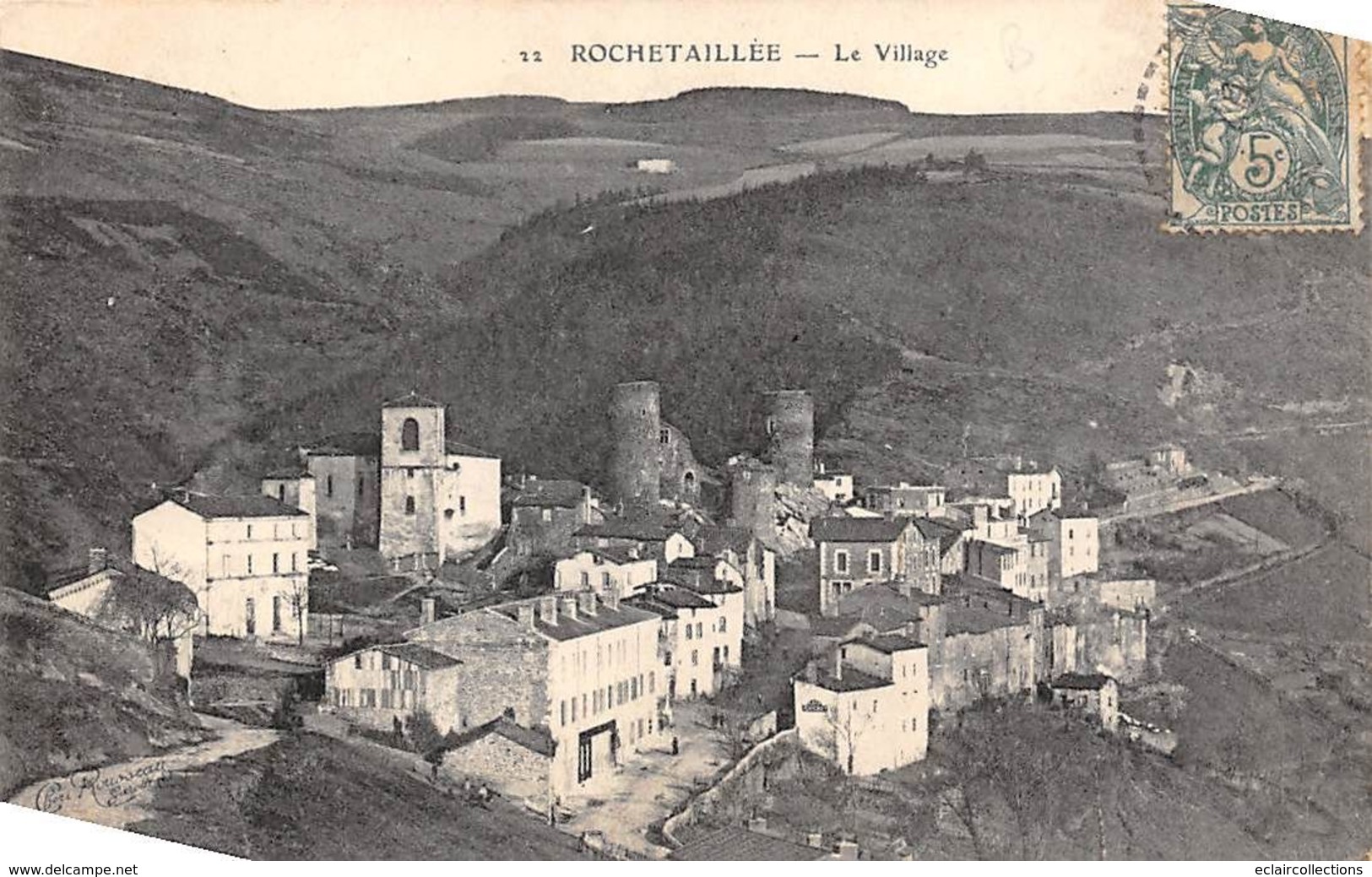 Rochetaillée       42         Le Village   2    (voir Scan) - Rochetaillee