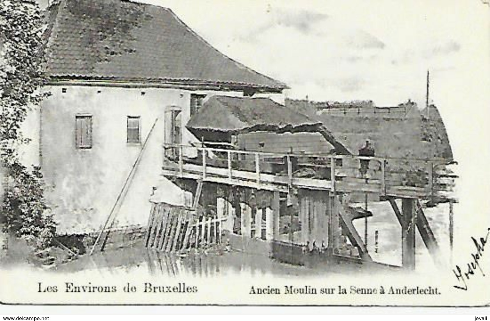 CPA / AK / PK  -  ANDERLECHT  Ancien Moulin Sur La Senne  - Les Environs De Bruxelles - Anderlecht