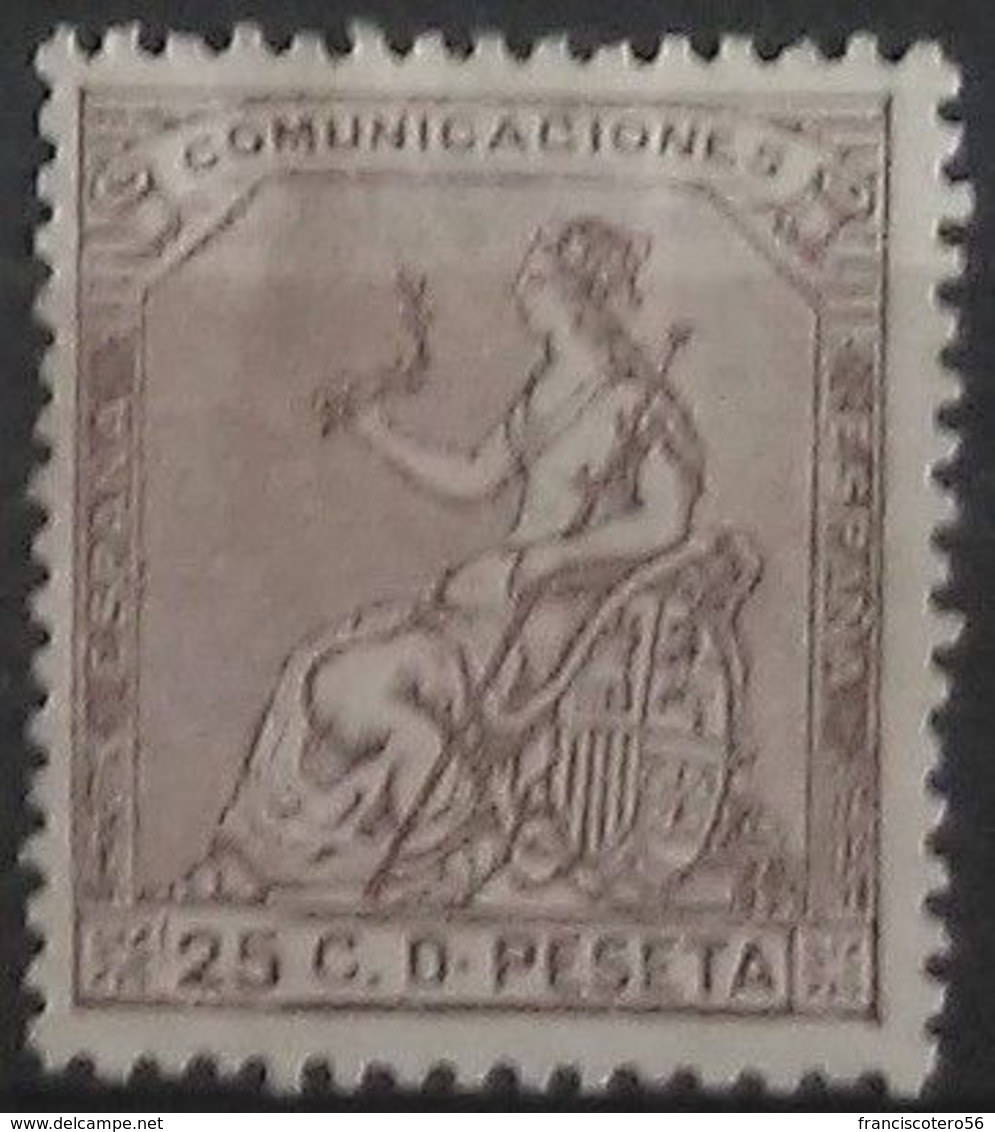 España: Año. 1873 - (Alegoría De España). Lujo. - Unused Stamps