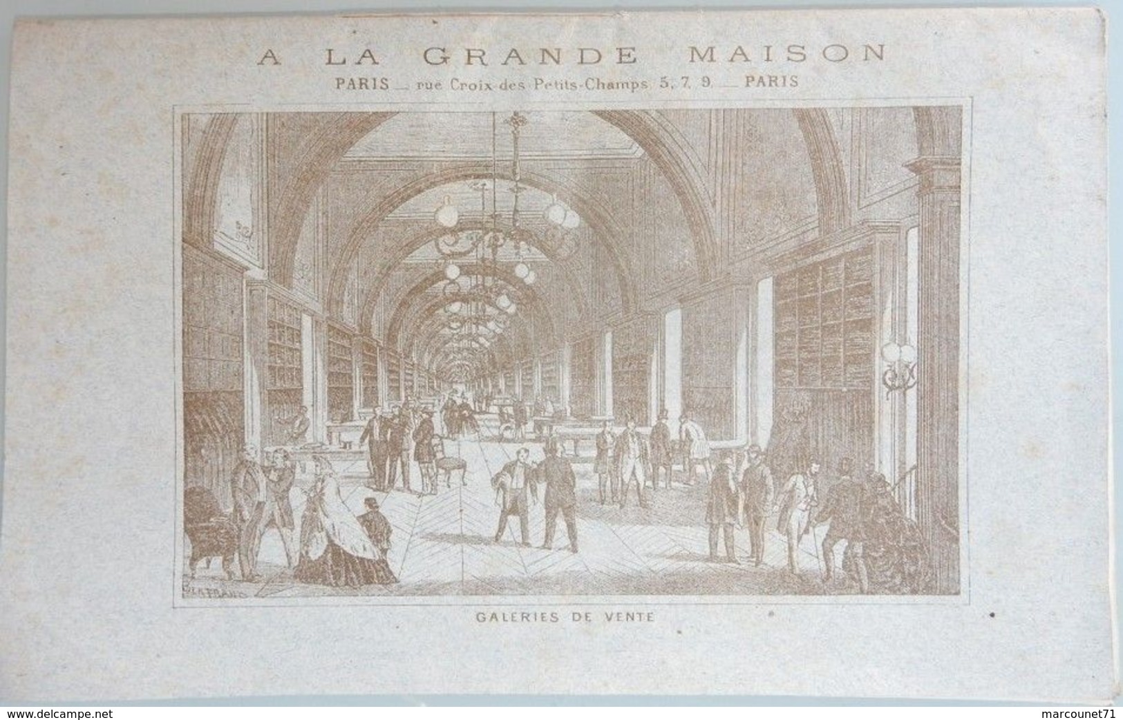 RARE CATALOGUE A LA GRANDE MAISON LYON SAISON ÉTÉ 1877 HABILLEMENT VÊTEMENTS HOMMES JEUNES GENS ENFANTS - Fashion