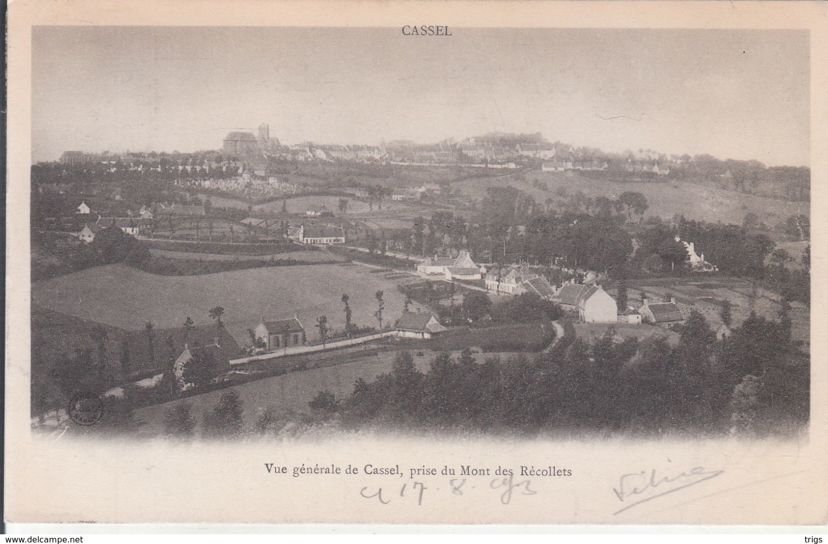 Cassel - Vue Générale Prise Du Mont Des Récollets - Cassel