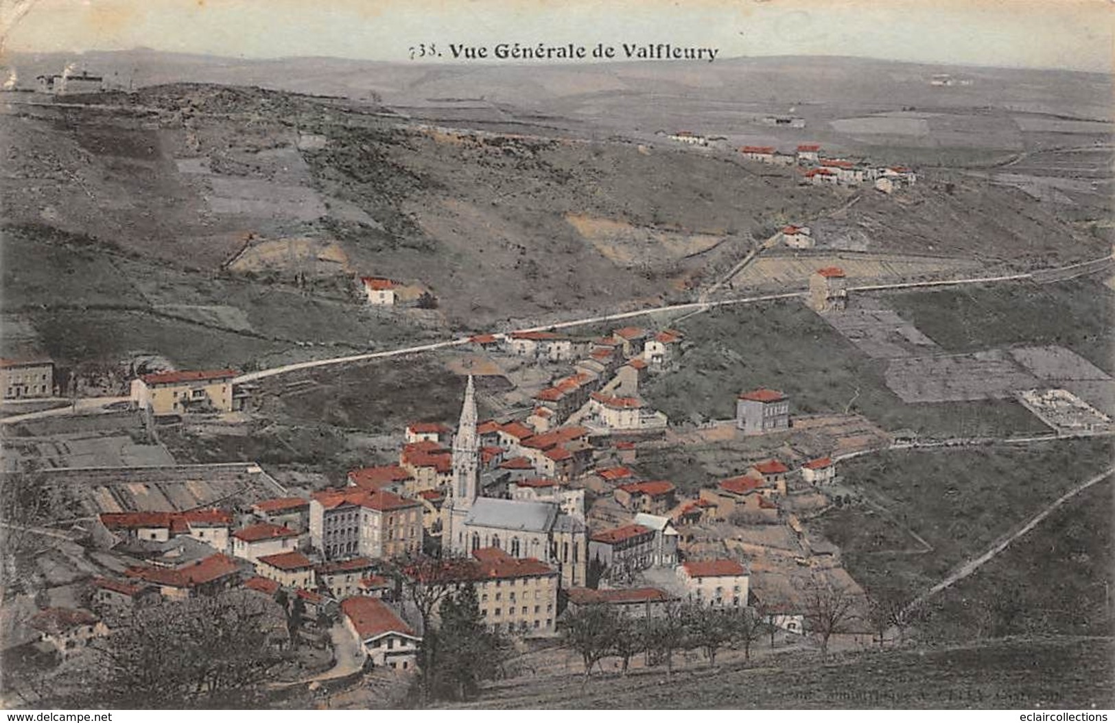 Valfleury          42     Vue Générale     N°3   (voir Scan) - Sonstige & Ohne Zuordnung