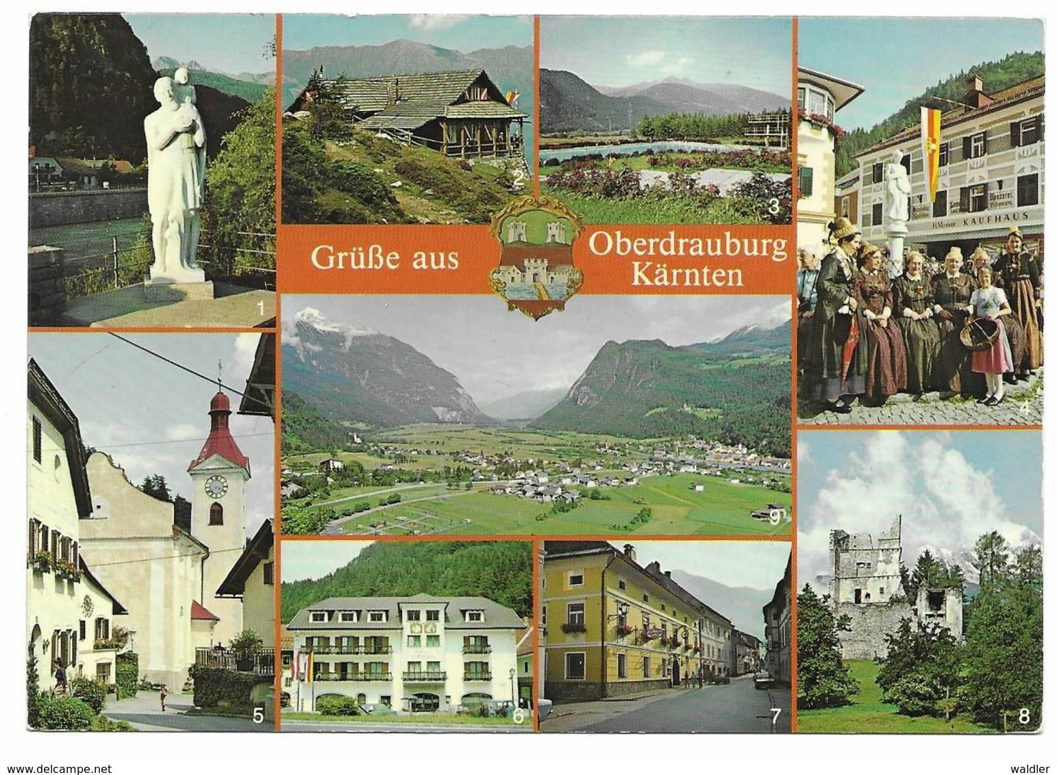 9781  OBERDRAUBURG  IM DRAUTAL -  MEHRBILD - Oberdrauburg