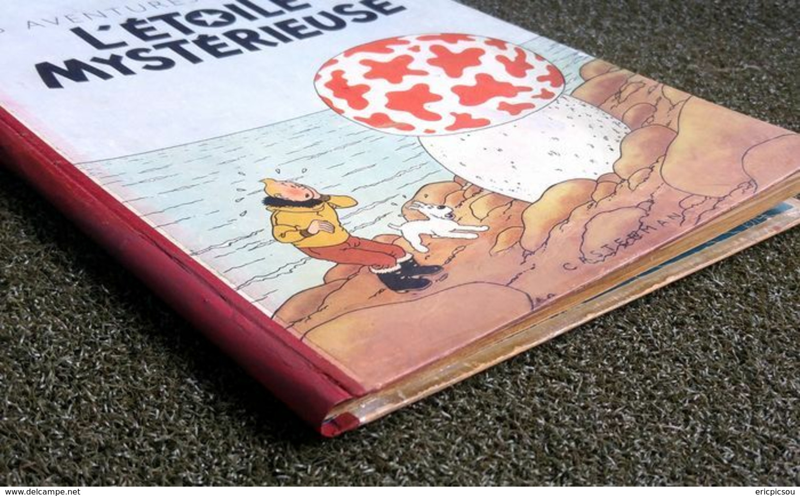 Tintin T10 - L'étoile mystérieuse (A20) - C - Réédition - (1943)