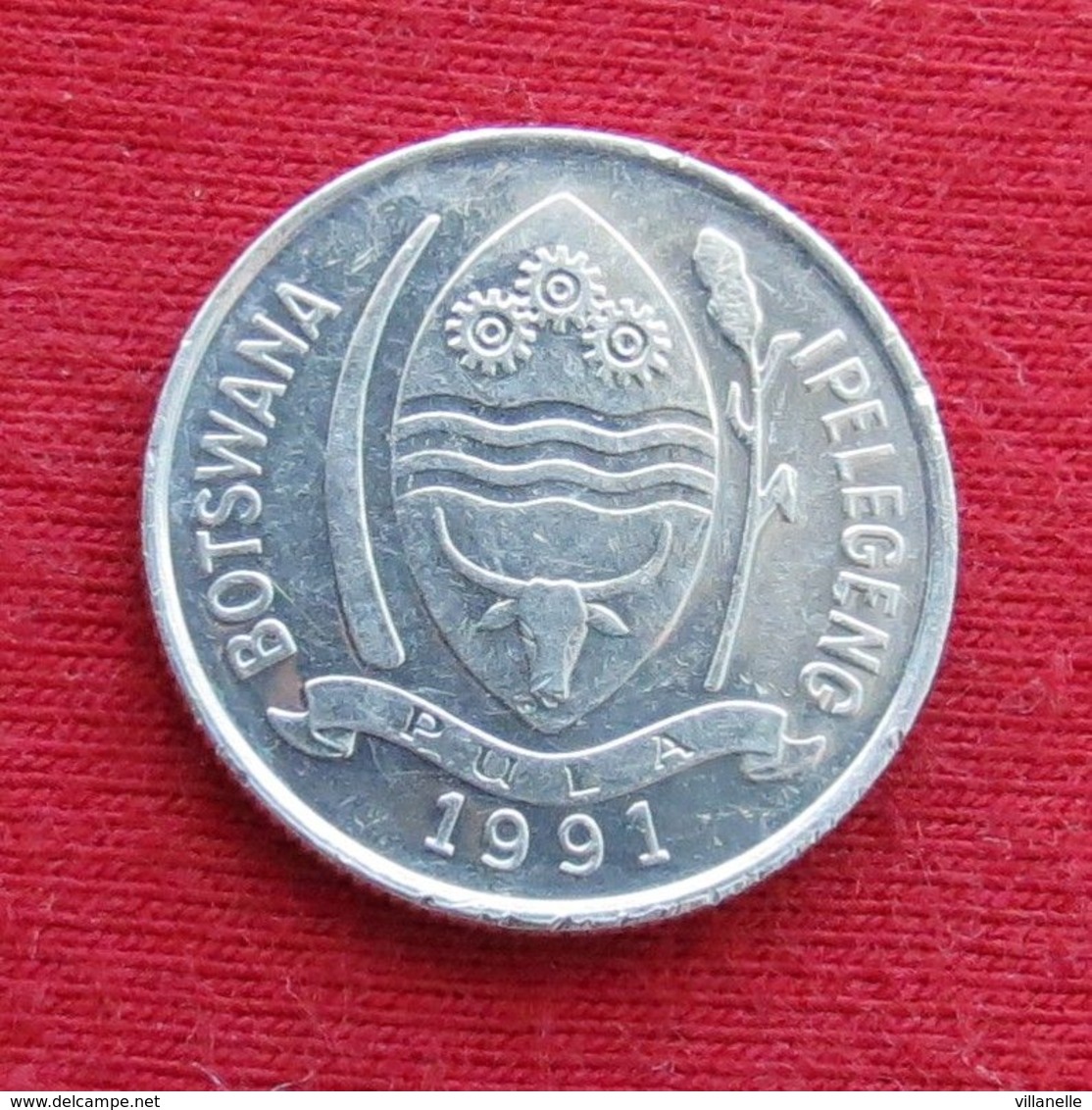 Botswana 1 Thebe 1991 KM# 3  Botsuana - Botswana