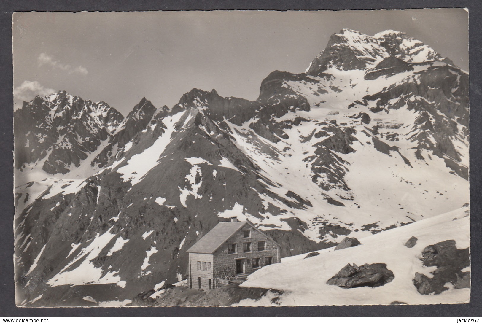 110364/ BOURG-SAINT-PIERRE, Cabane Du Vélan, Col Des Maisons Blanches Et Grd. Combin, Photo Gyger - Otros & Sin Clasificación