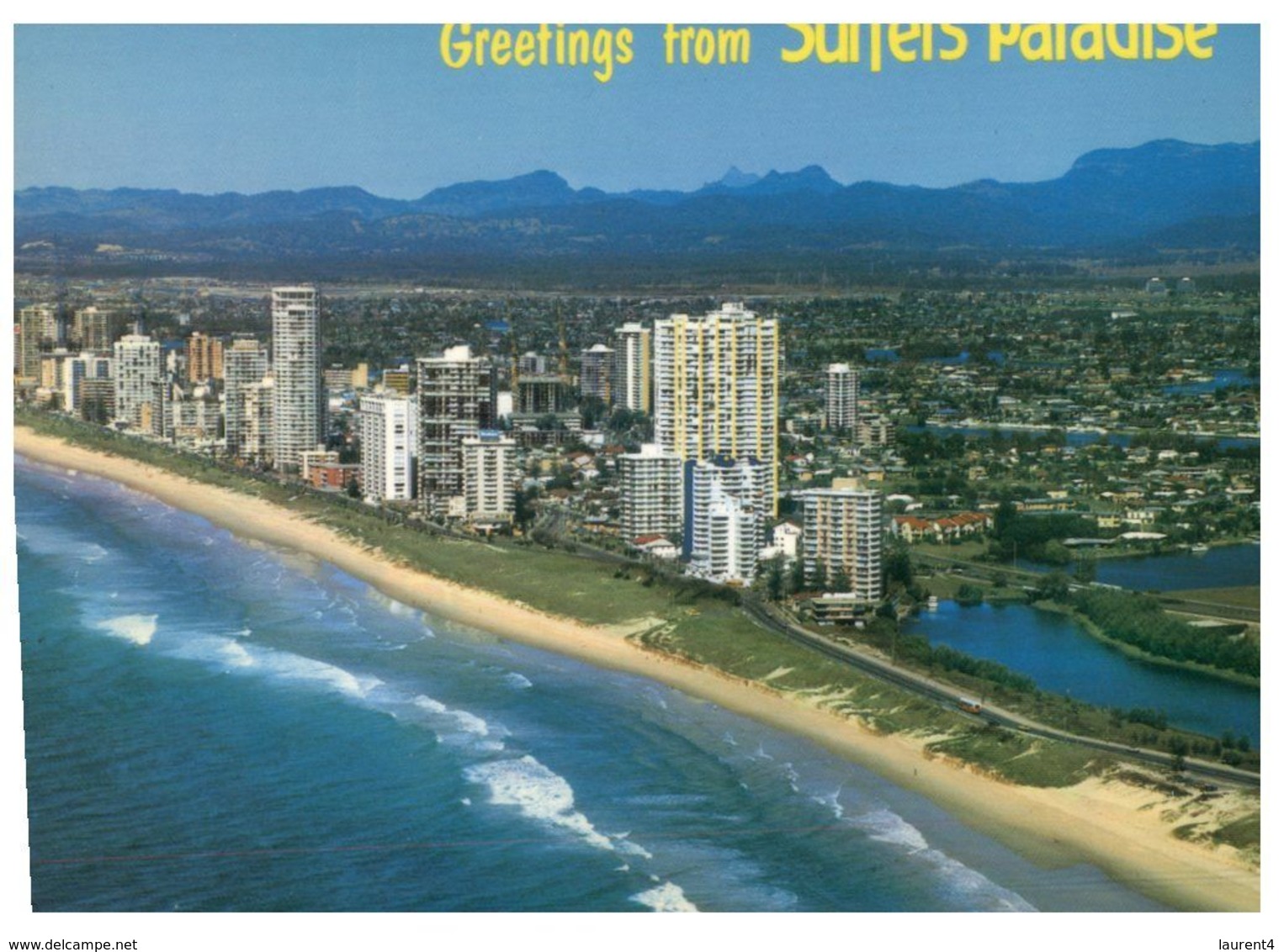 (G 1) Australia - QLD - Gold Cost - Surfers Paradise (highrises) With Stamp - Gold Coast