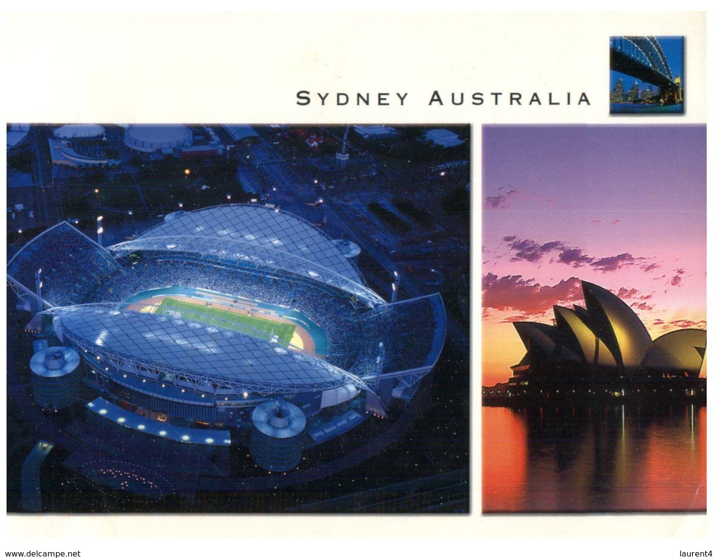 (G 1) Australia - NSW - Sydney Olympic Games Stadium (with Stamp) - Sunshine Coast