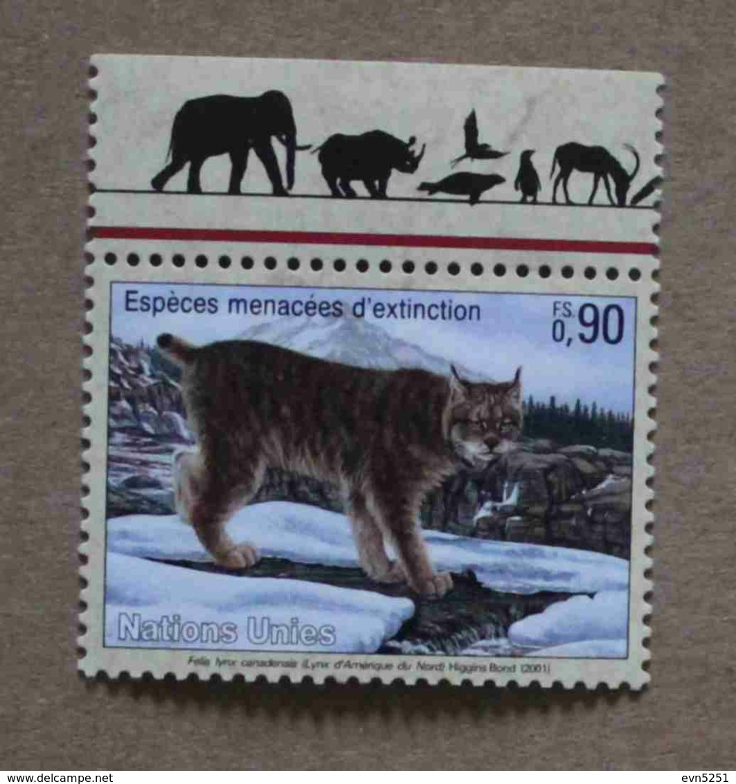 Ge01-01 : Nations-Unies (Genève) / Protection De La Nature - Lynx D'Amérique Du Nord - Ungebraucht