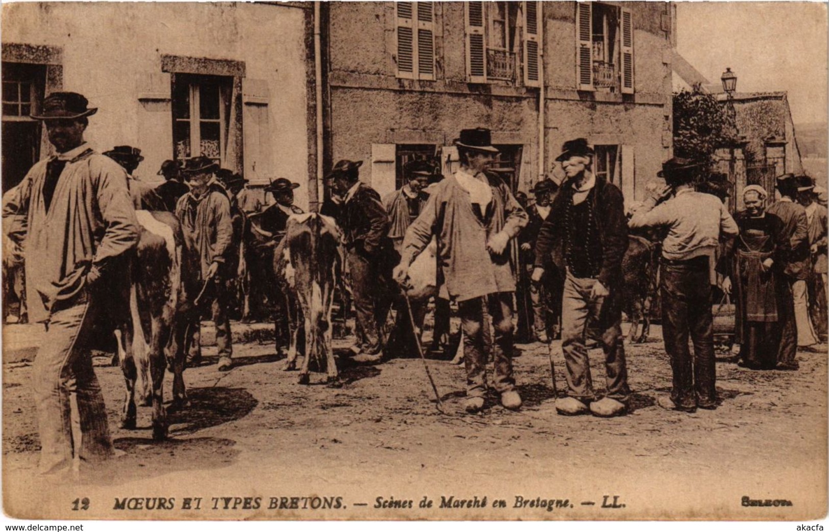 CPA Scenes De Marche En Bretagne - Moeurs Et Types Bretons (1033482) - Sonstige & Ohne Zuordnung