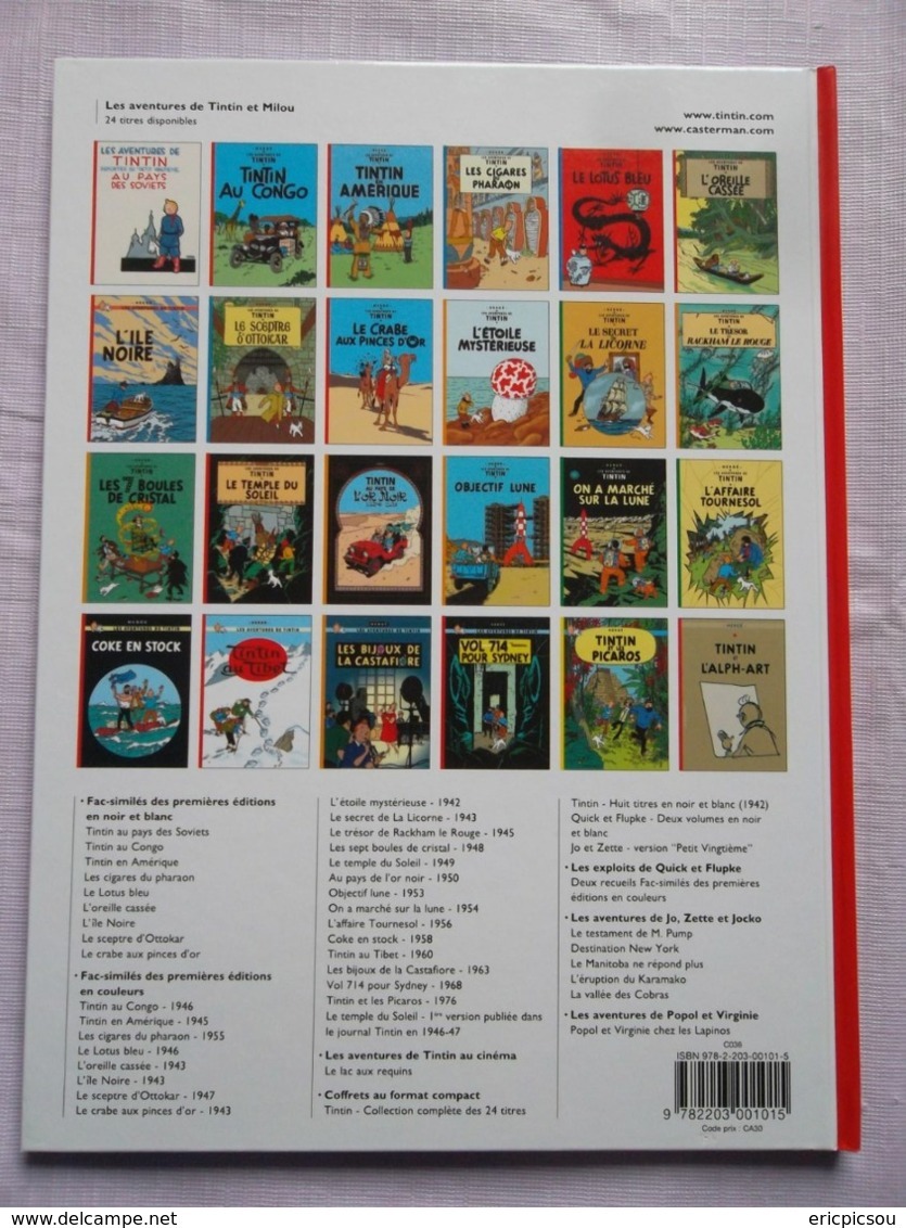 Tintin " Au Congo " Ed.2017 " NEUF ! - Hergé