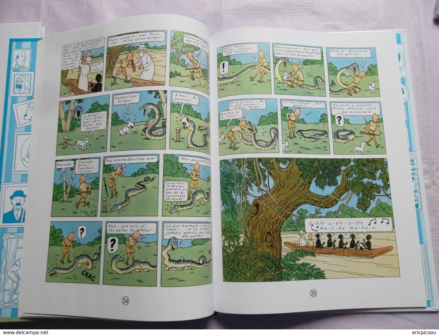 Tintin " Au Congo " Ed.2017 " NEUF !