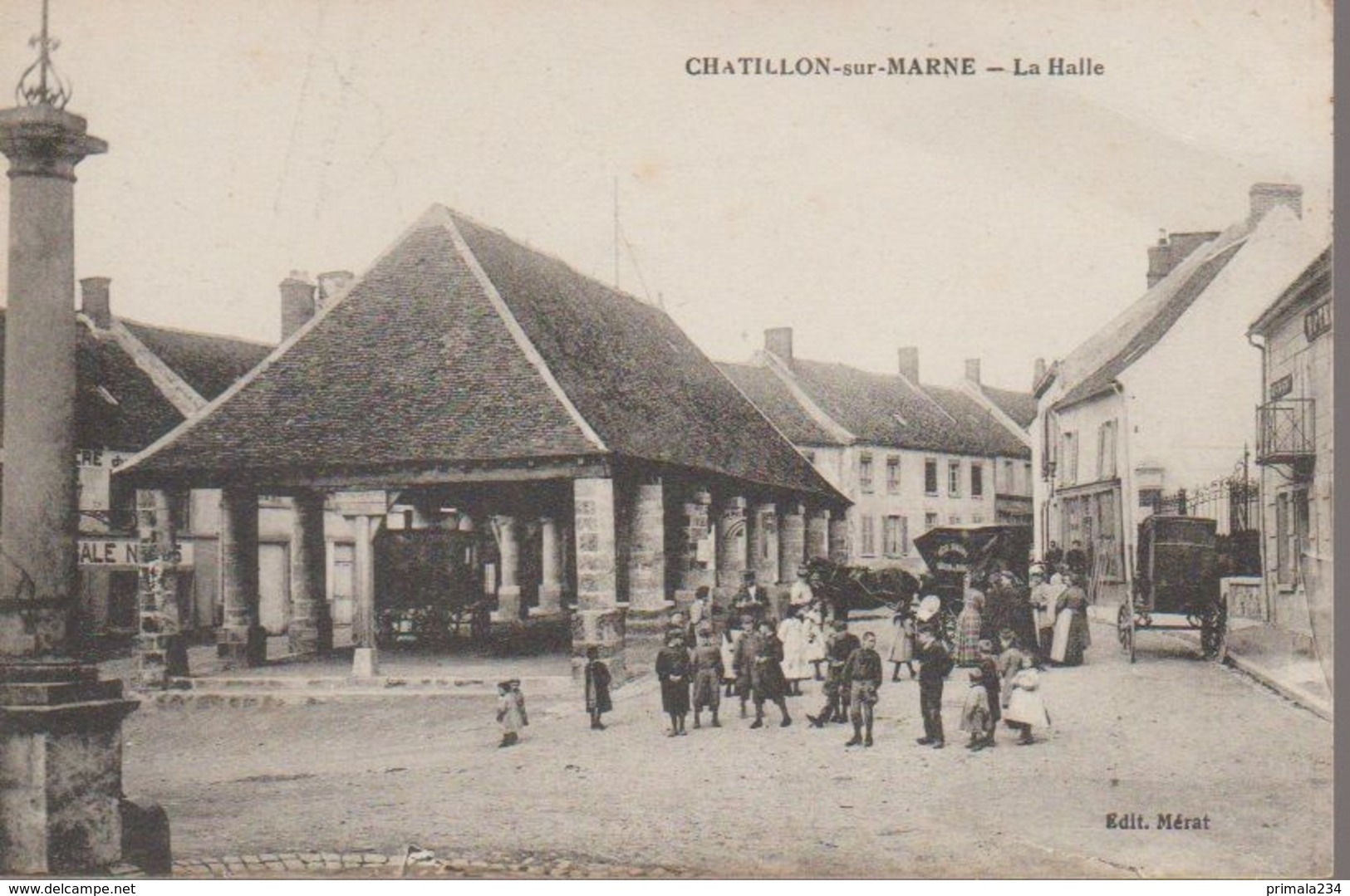 CHATILLON SUR MARNE - LA HALLE - Châtillon-sur-Marne