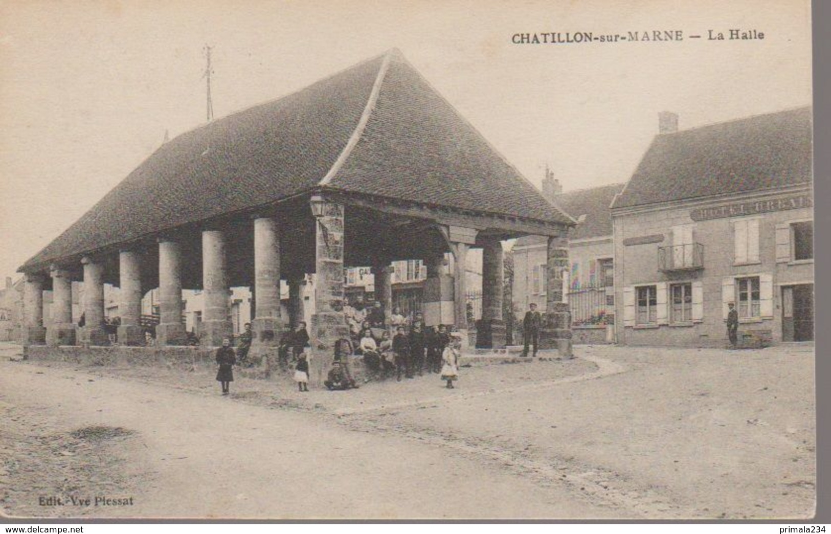 CHATILLON SUR MARNE - LA HALLE - Châtillon-sur-Marne