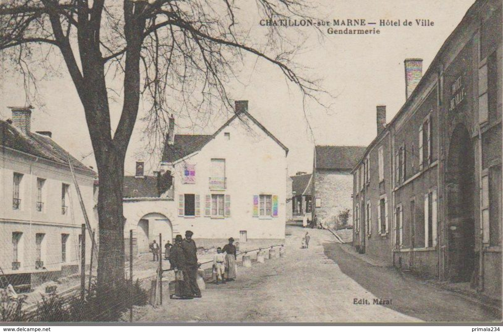 CHATILLON SUR MARNE - GENDARMERIE - Châtillon-sur-Marne