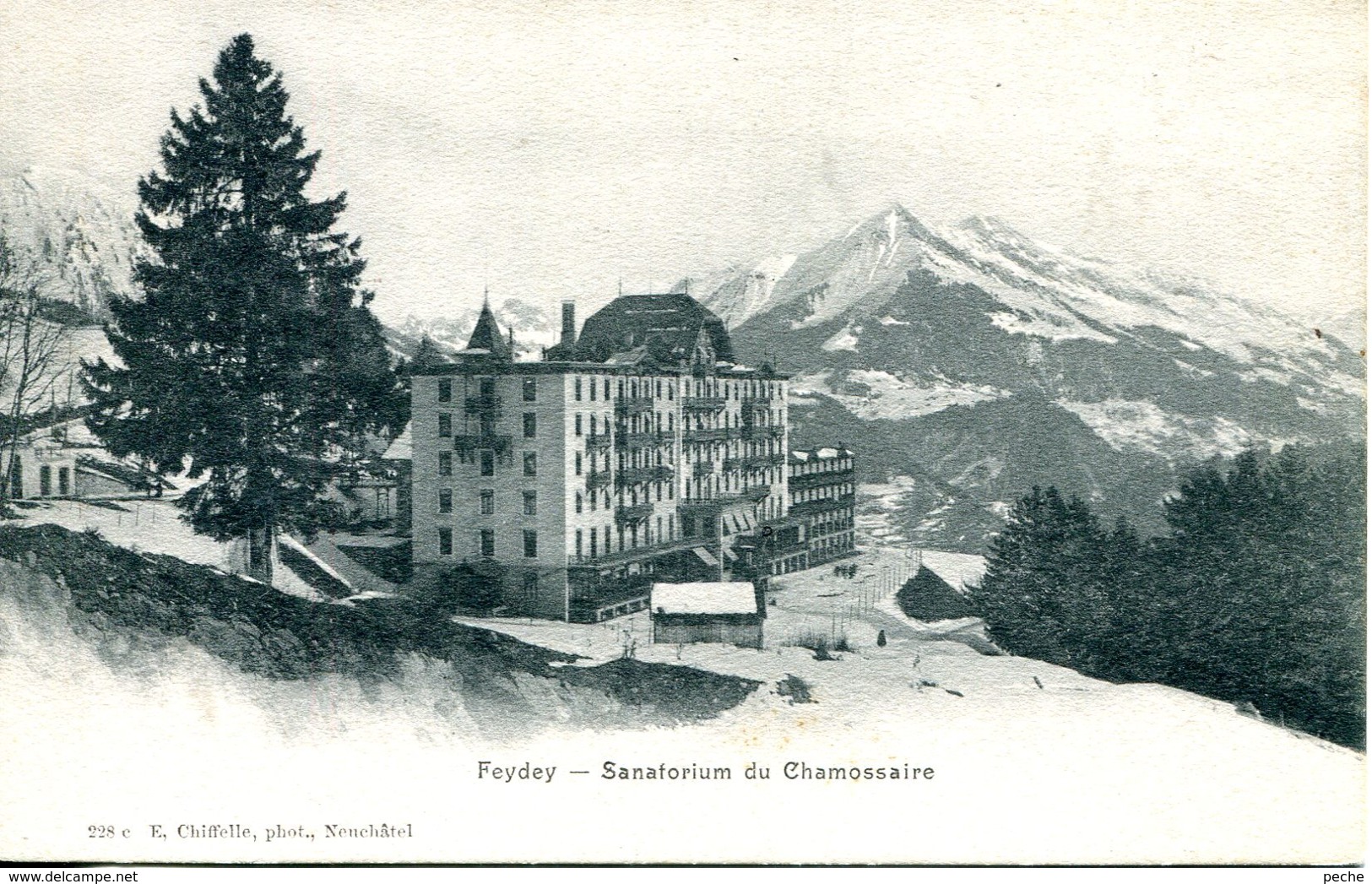 N°2402 R -cpa Feydey -sanatorium Du Chamossaire- - Fey