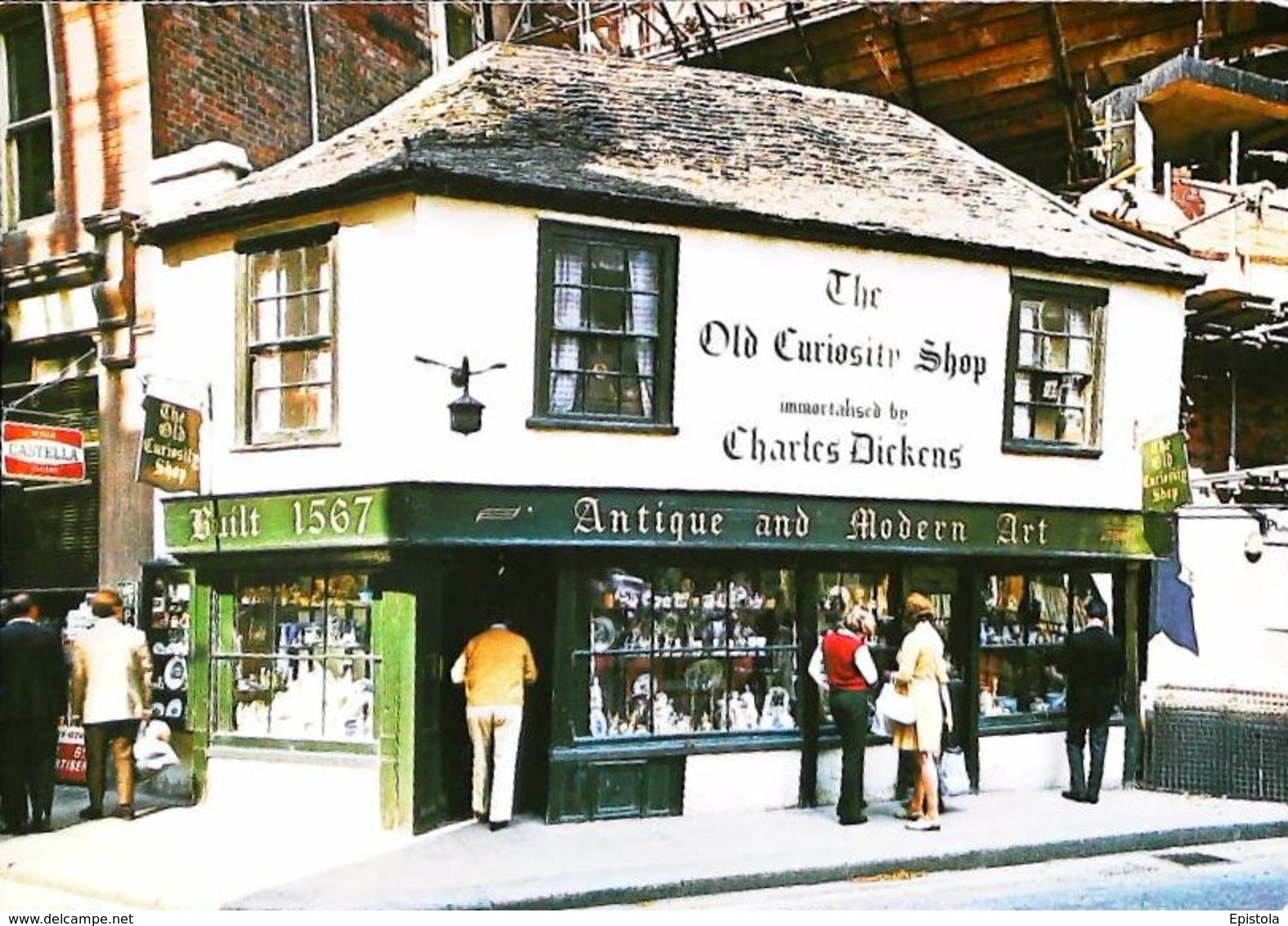 The Old Curiosity Shop  Charles Dickens   Antique And Modern Art - Shopkeepers