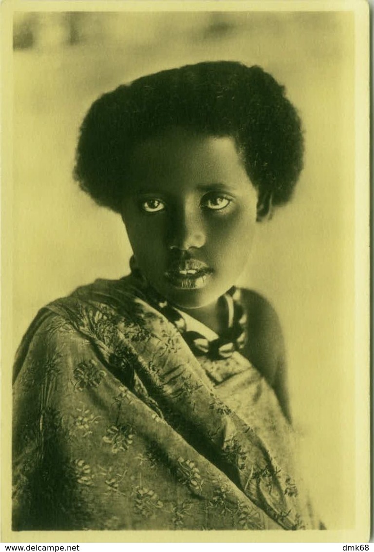 ERITREA - TYPES ET PAYSAGES / TYPES AND LANDSCAPES - YOUNG GIRL -  EDIT. PARODI - 1930s  (BG9330) - Eritrea