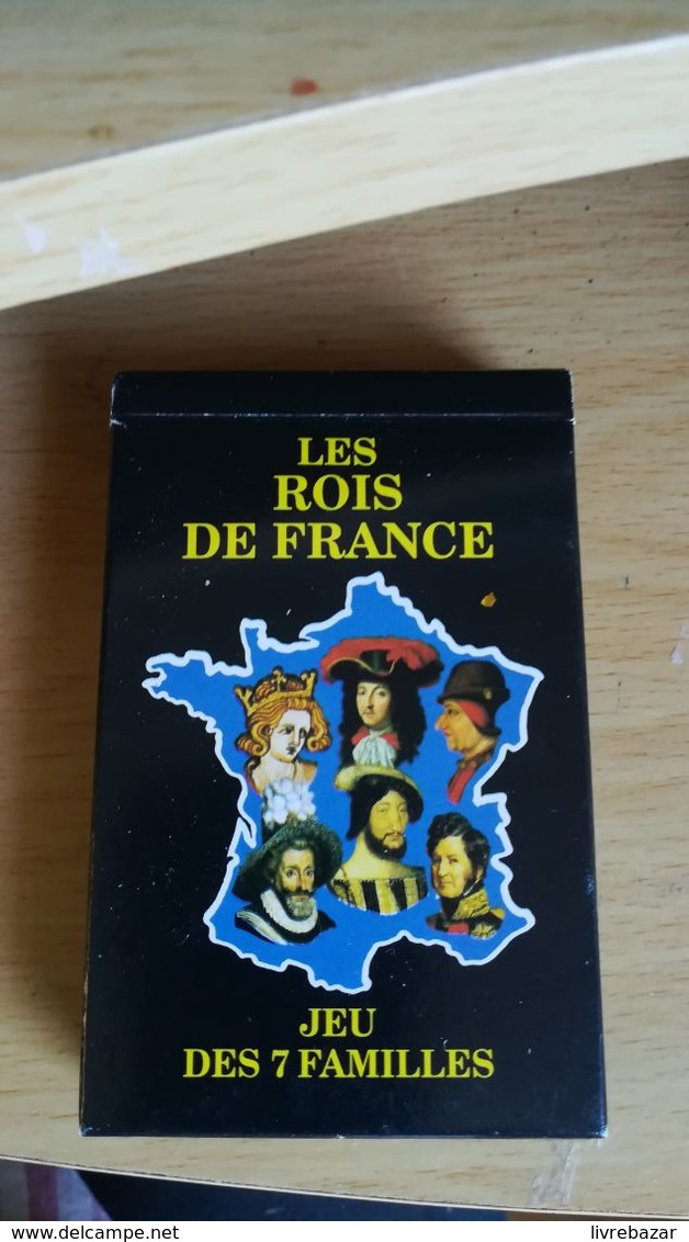 Jeu De 7 Familles LES ROIS DE FRANCE Neuf! - Autres & Non Classés