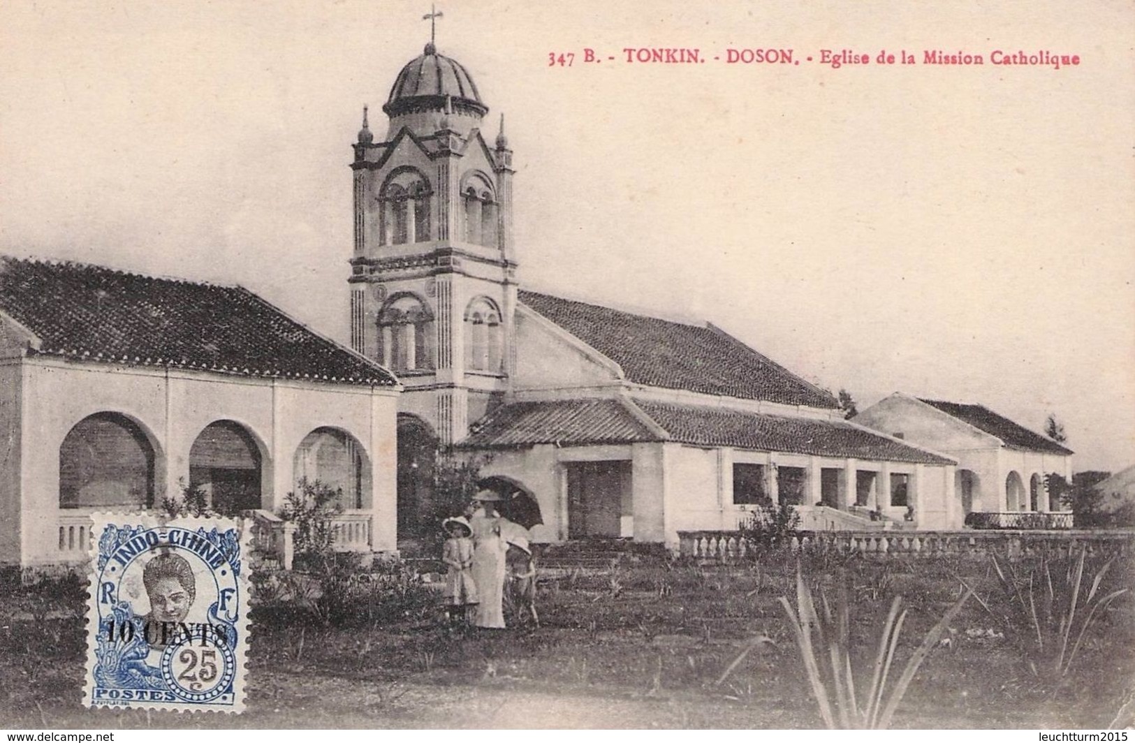 INDOCHINE - PICTURE POSTCARD TONKIN 1921 //AK250 - Brieven En Documenten