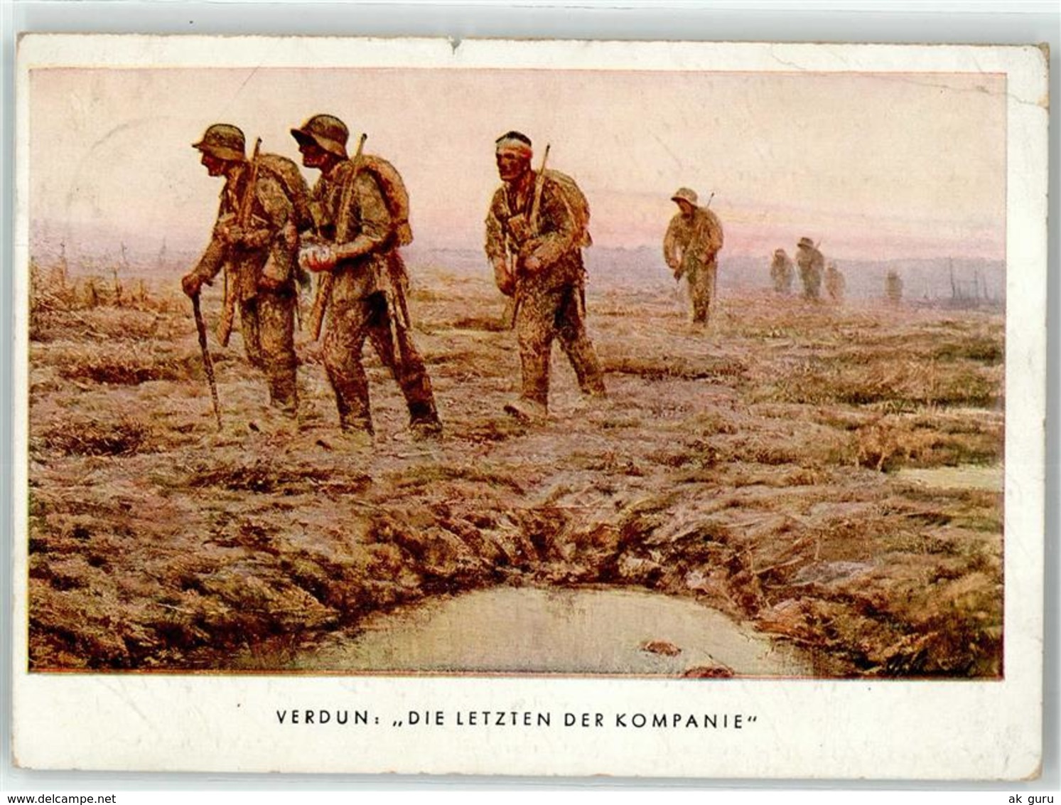 52923113 - Sign. Schnuerpel, H. Verdun Die Letzten Der Kompanie - Guerre 1939-45