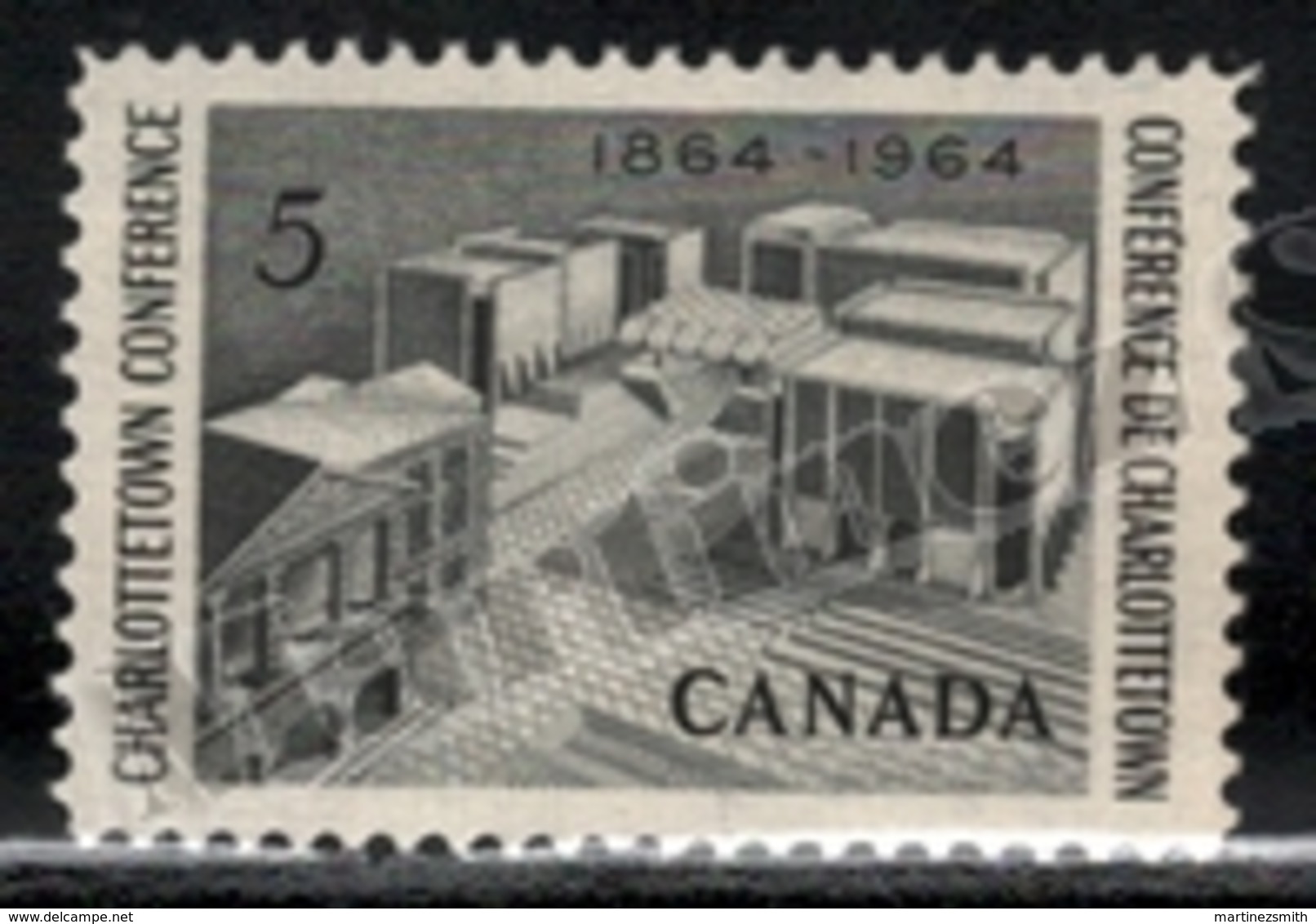 Canada 1964 Yvert 356, Politics. Architecture. Centenary Charlottetown Conference - MNH - Neufs