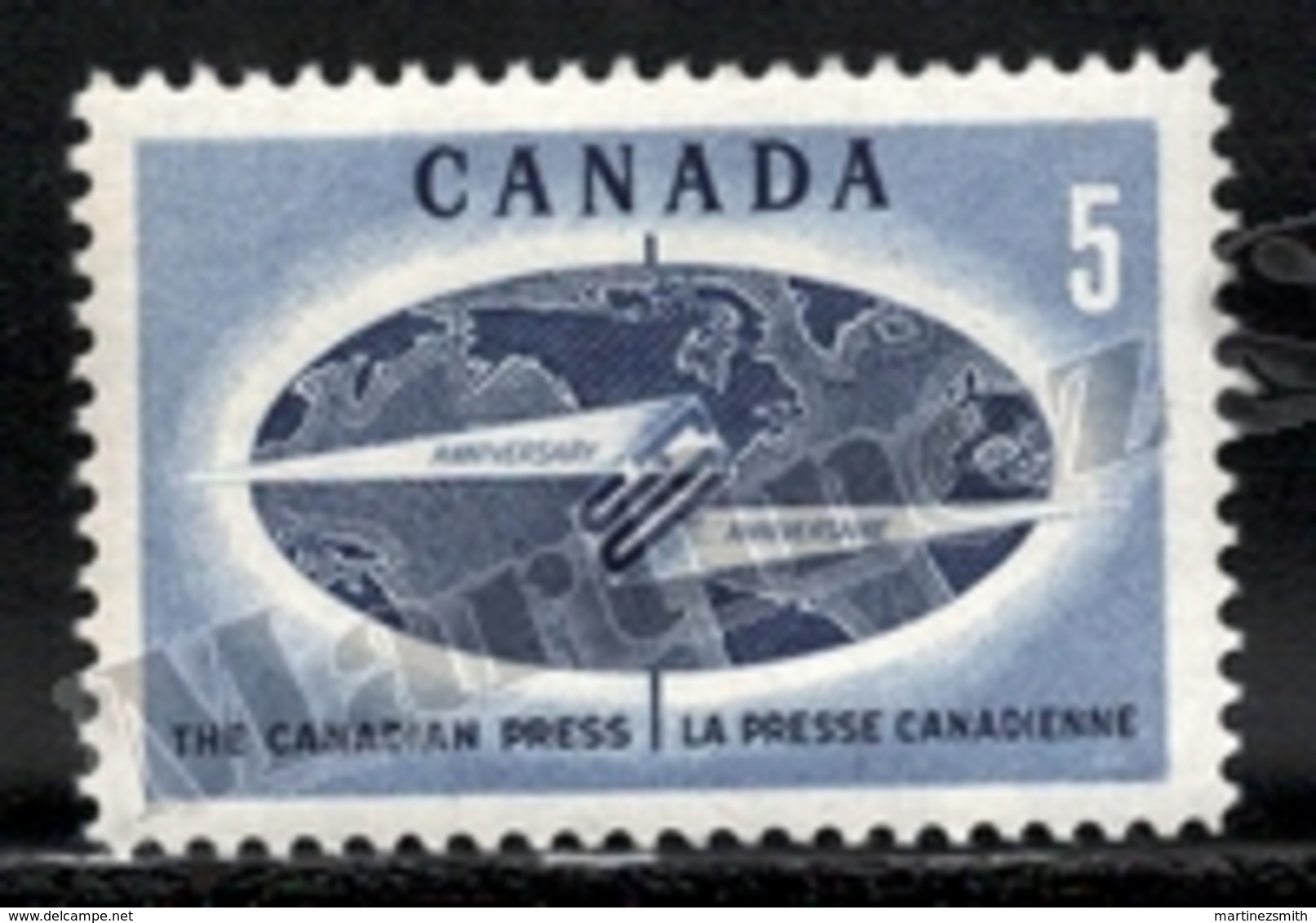Canada 1967 Yvert 394, Press. Organizations. 50th Anniv Canadian Press - MNH - Neufs
