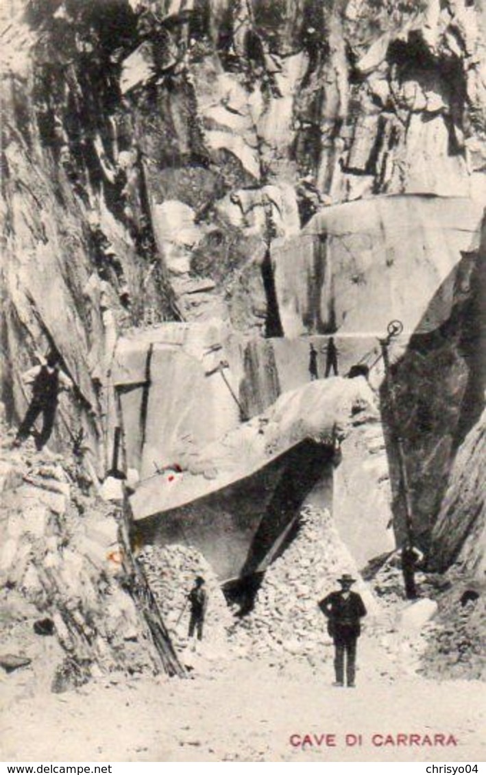 V8-96Bç  Italie Carrara Cave Marmo - Carrara