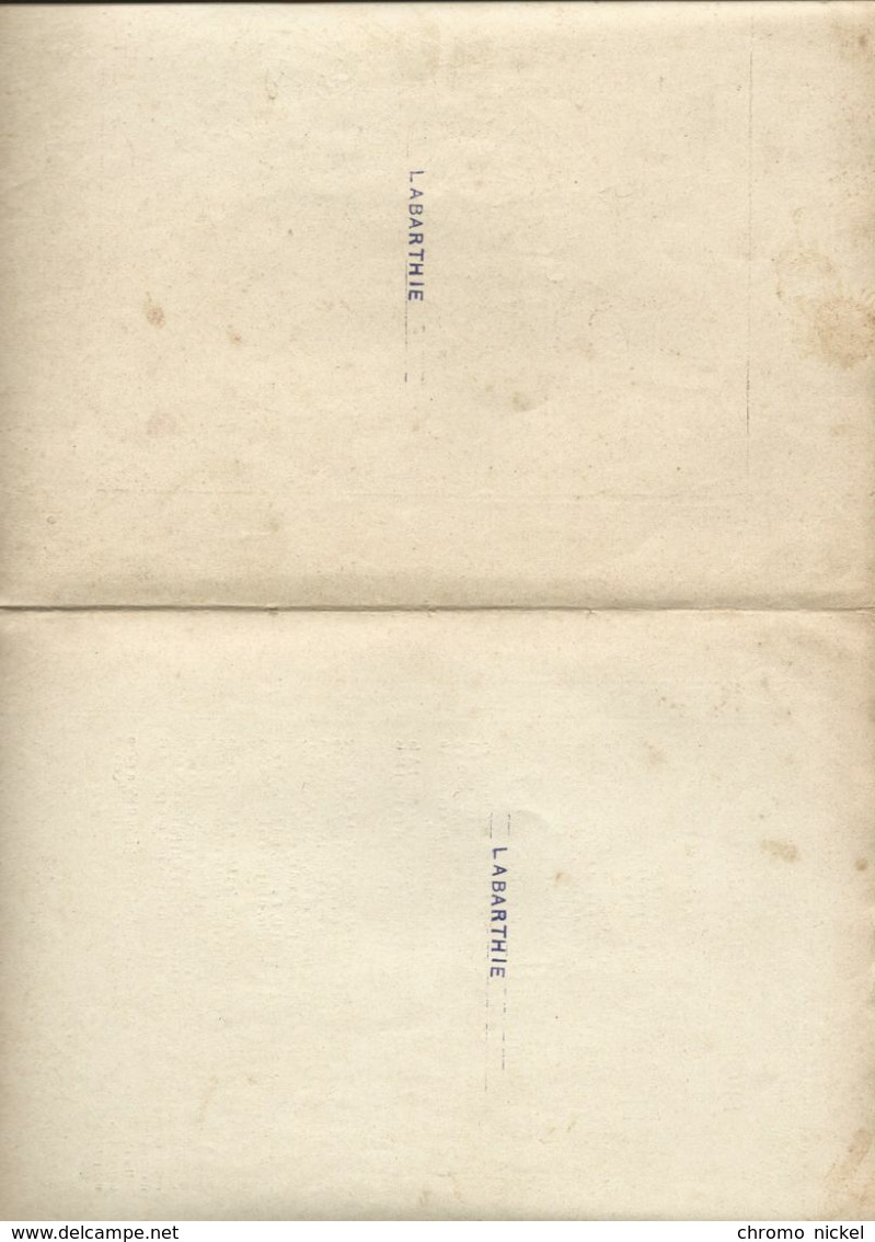 Propos De Bivouac Anecdotes Militaires 1870 Didactique Protège-cahier Couverture 220 X 175 Bien - Coberturas De Libros