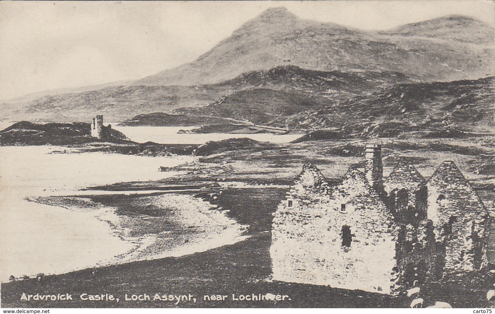 Royaume-Uni - Scotland - Ardvreck Castle - Loch Assynt Near Lochinver - Sutherland