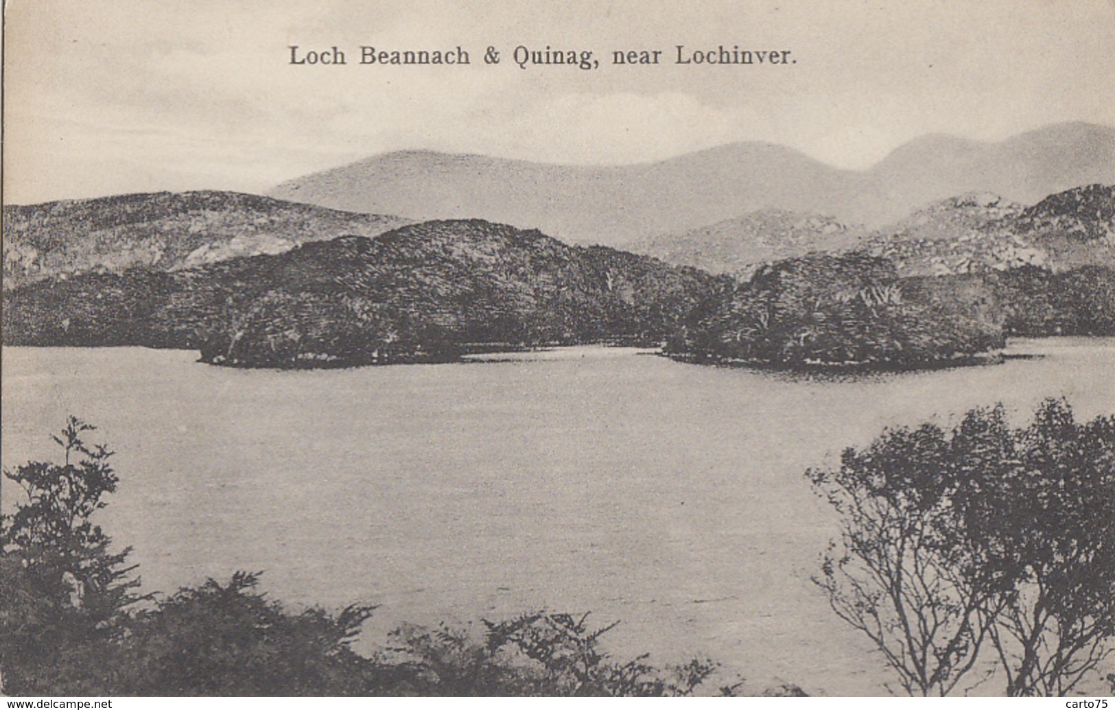 Royaume-Uni - Scotland - Loch Beannach And Quinag Near Lochinver - Sutherland