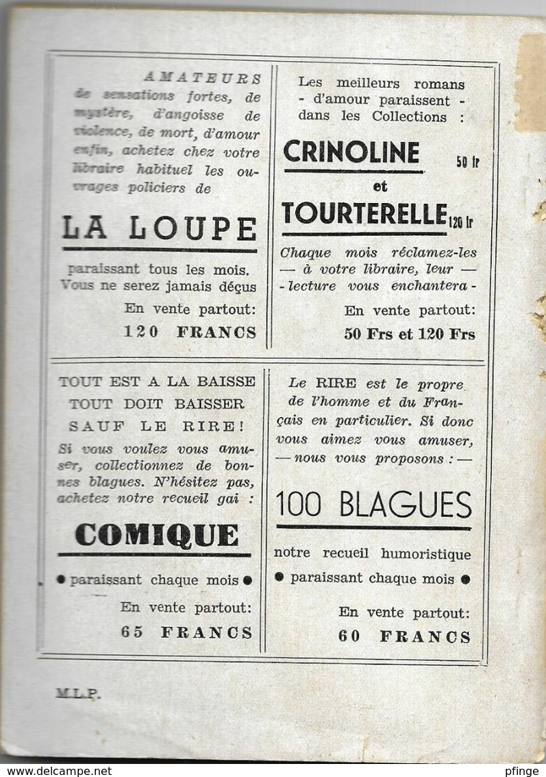 La Boîte Noir Et Or Par Léo Gestelys - Collection  Le Glaive N°104 - Jacquier, Ed.