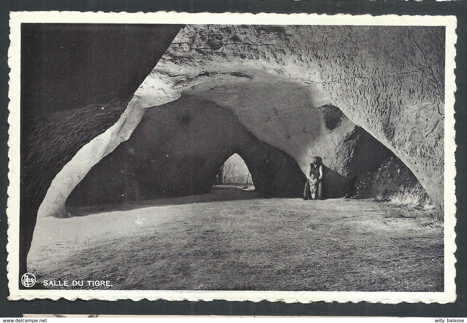 +++ CPA - FOLX LES CAVES - Grandes Champignonnières - Salle Du Tigre - Nels Bromurite  // - Orp-Jauche