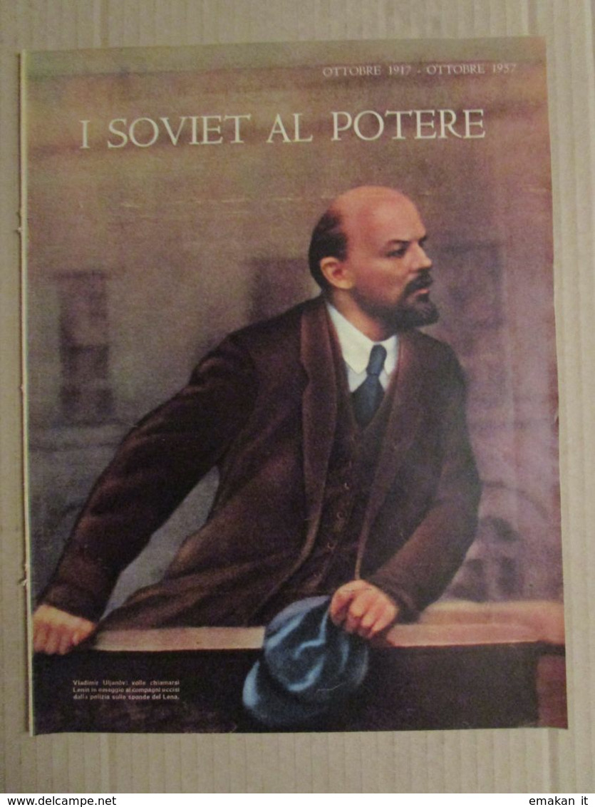 # INSERTI EPOCA / LA RIVOLUZIONE RUSSA / AQUILA ZARISTA / SOVIET AL POTERE  / 1917 - 1957 - Storia