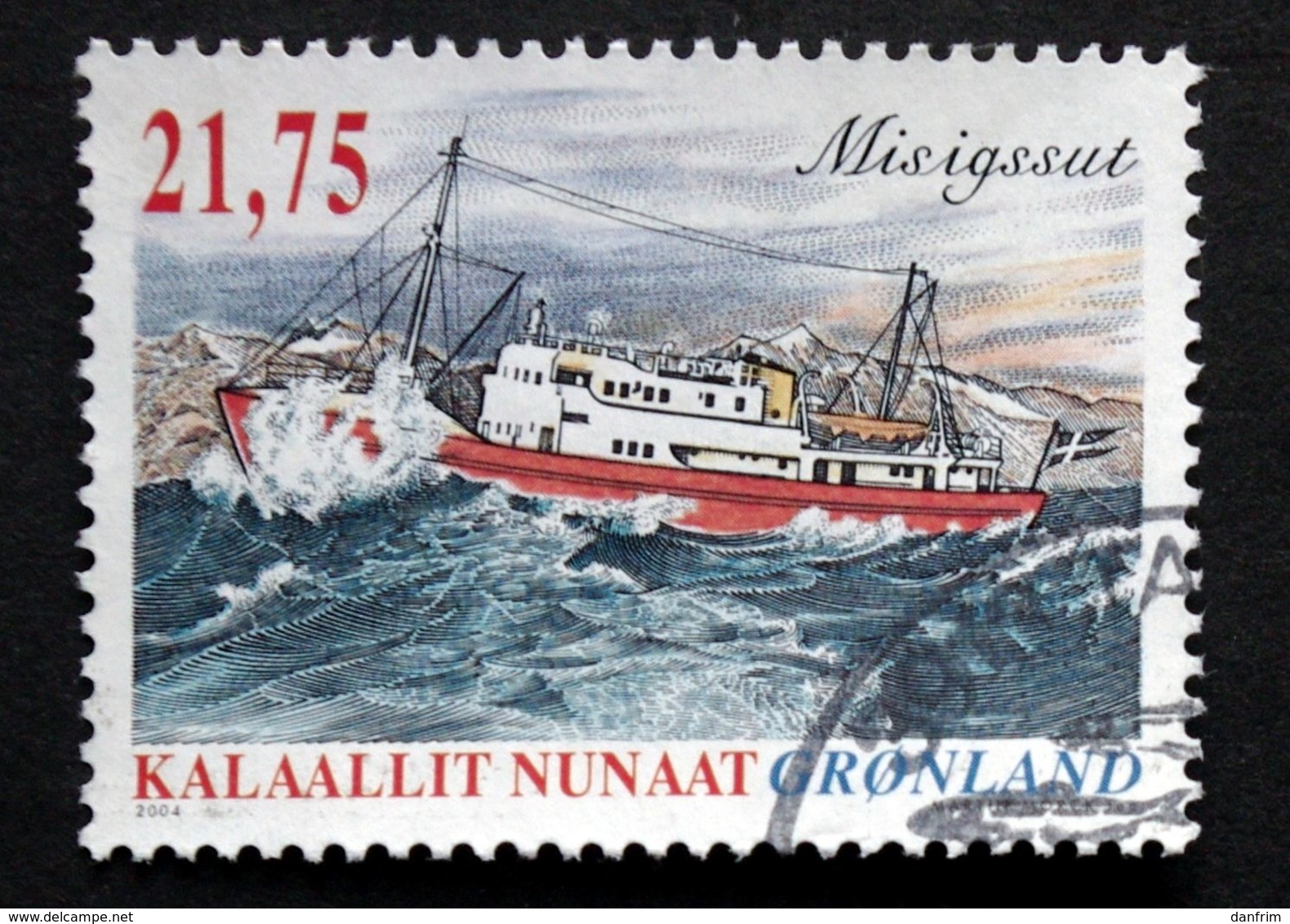 Greenland 2004   Ships   Minr.426       ( O ) ( Lot  D 2410) - Usados