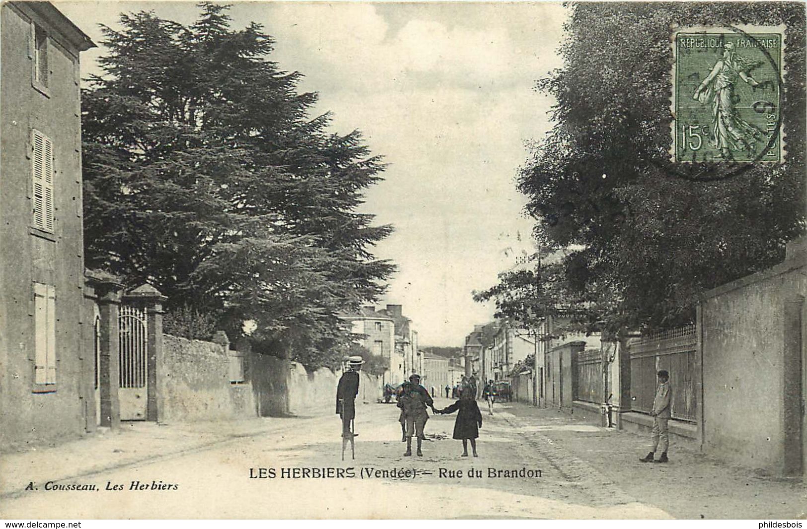 VENDEE  LES HERBIERS  Rue Du Brandon - Les Herbiers