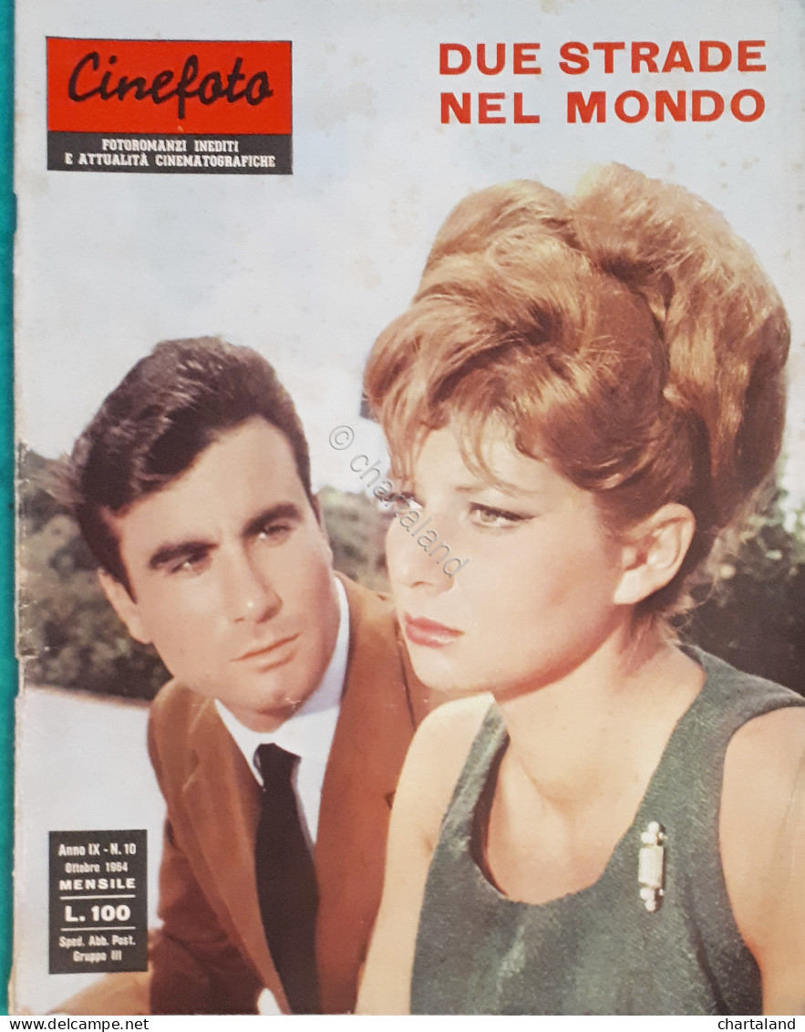 Rivista Cinefoto - Fotoromanzi - Due Strade Nel Mondo - N. 10 - 1964 - Altri & Non Classificati