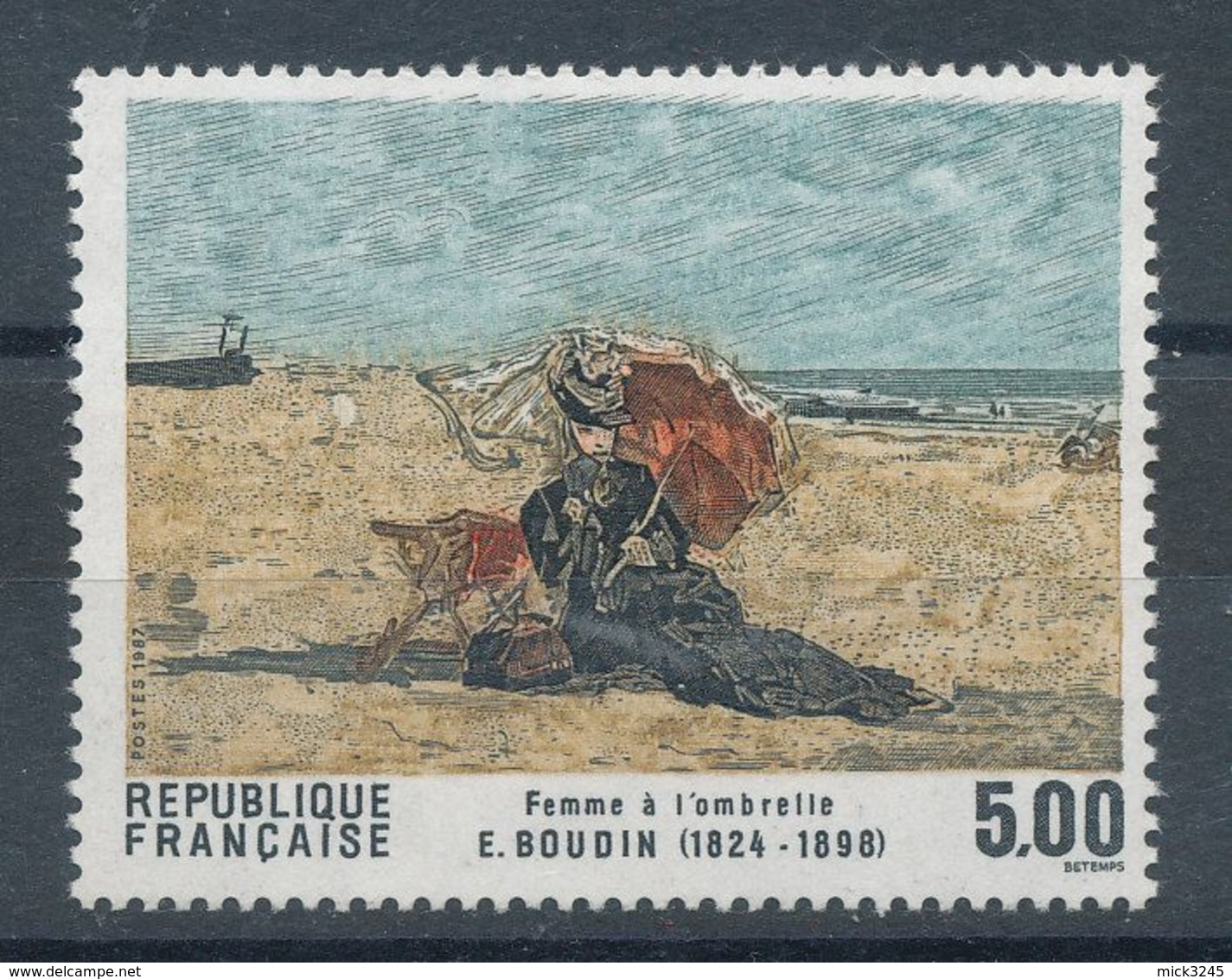 2474** Eugéne Boudin - Unused Stamps