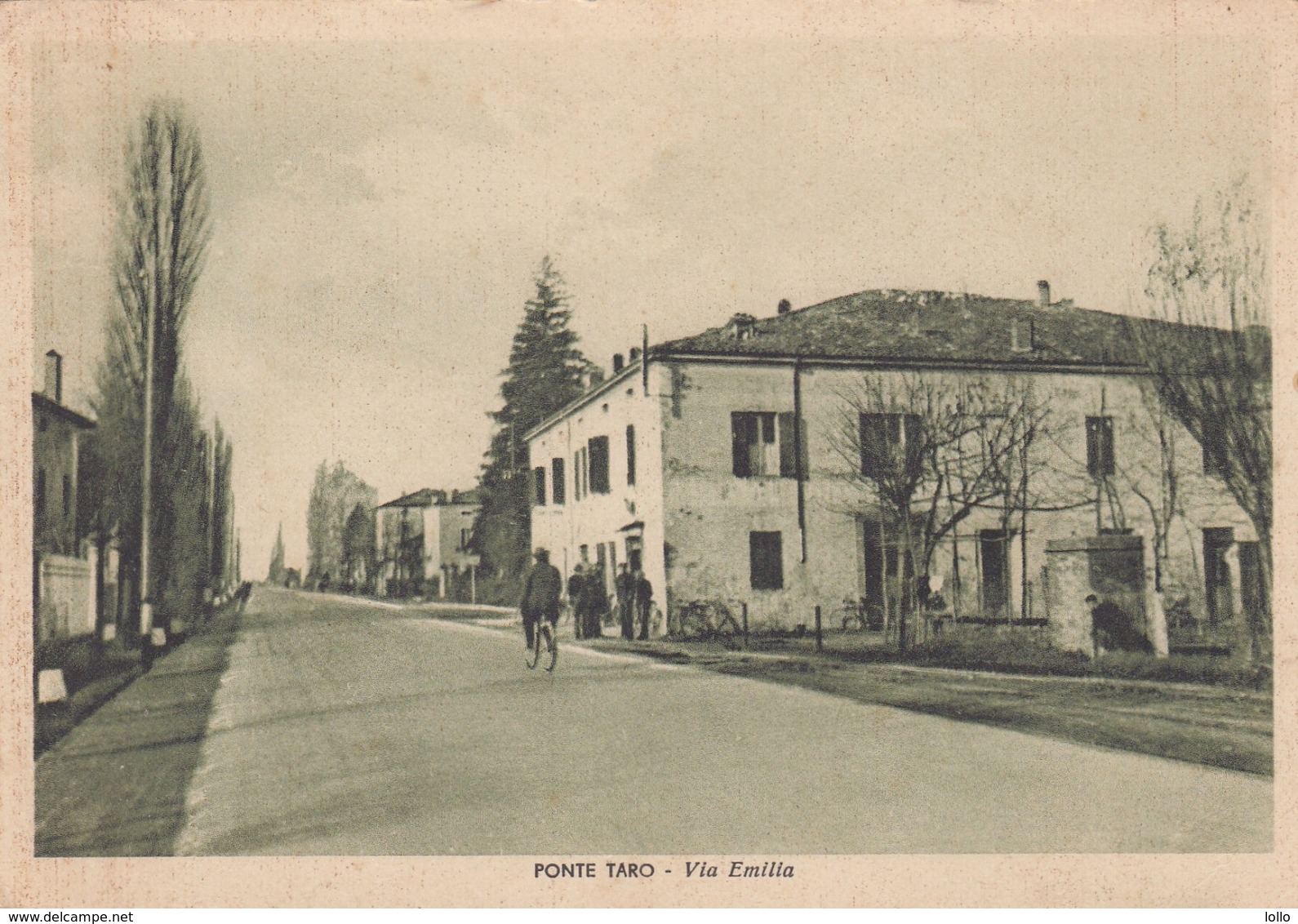 Emilia Romagna - Parma - Ponte Taro  - Via Emilia  - F. Grande - Viagg - Anni 40 - Molto Bella - Other & Unclassified