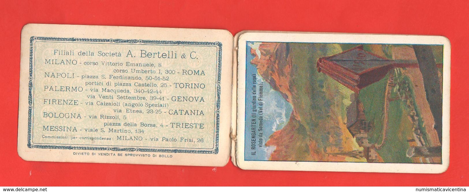 Almanacco 1921 Val Di Fassa Fiemme Moena Lago Carezza Molveno Calendars Calendari Calendaries - Andere & Zonder Classificatie