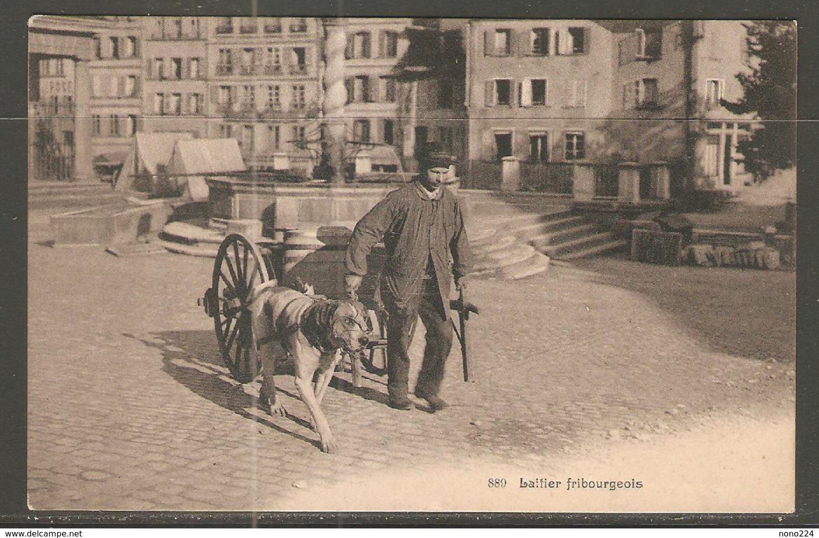 Carte P ( Laitier Fribourgeois ) - Fribourg